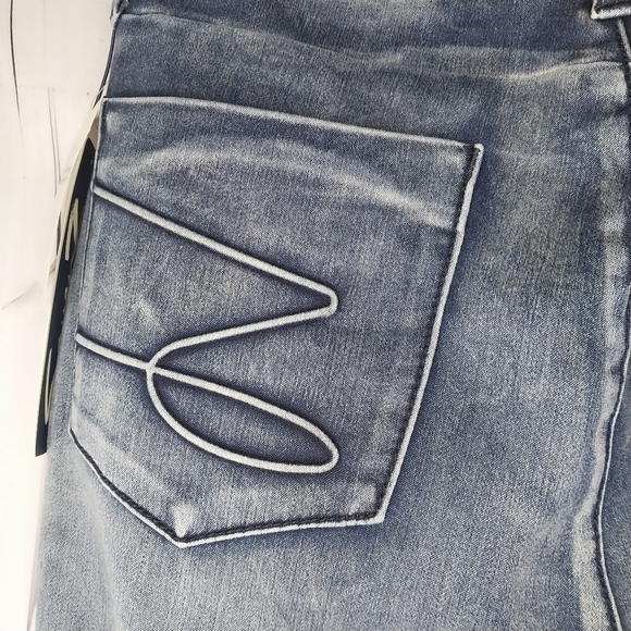 Seven High Rise Skinny Women's Blue Jeans Size 12 NWT - Picture 10 of 13